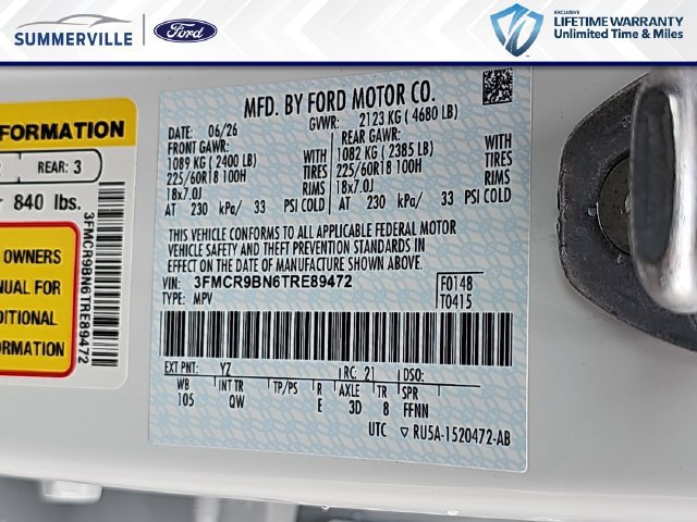 New 2026 Ford Bronco Sport Big Bend AWD/4WD image 35