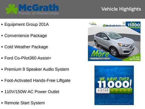 Used 2019 Ford Edge SEL w/ Equipment Group 201A image 5