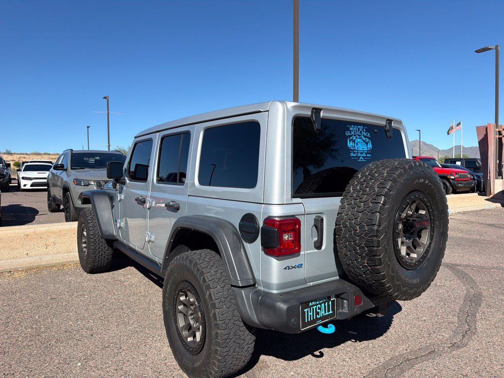 Used 2022 Jeep Wrangler Unlimited Rubicon 4xe w/ Steel Bumper Group AWD/4WD image 5