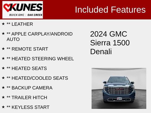 Used 2024 GMC Sierra 1500 Denali AWD/4WD image 2