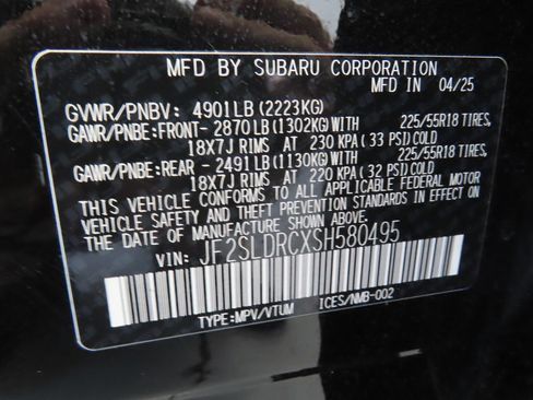 Certified 2025 Subaru Forester Limited w/ Popular Package #1 AWD/4WD image 29