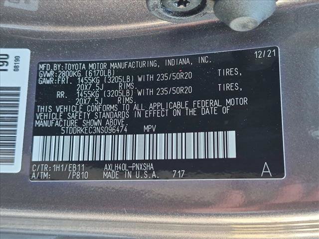 Used 2022 Toyota Sienna XSE w/ XSE Plus Package FWD image 14