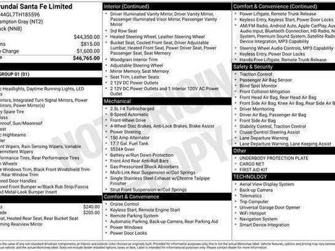 New 2026 Hyundai Santa Fe Limited image 32