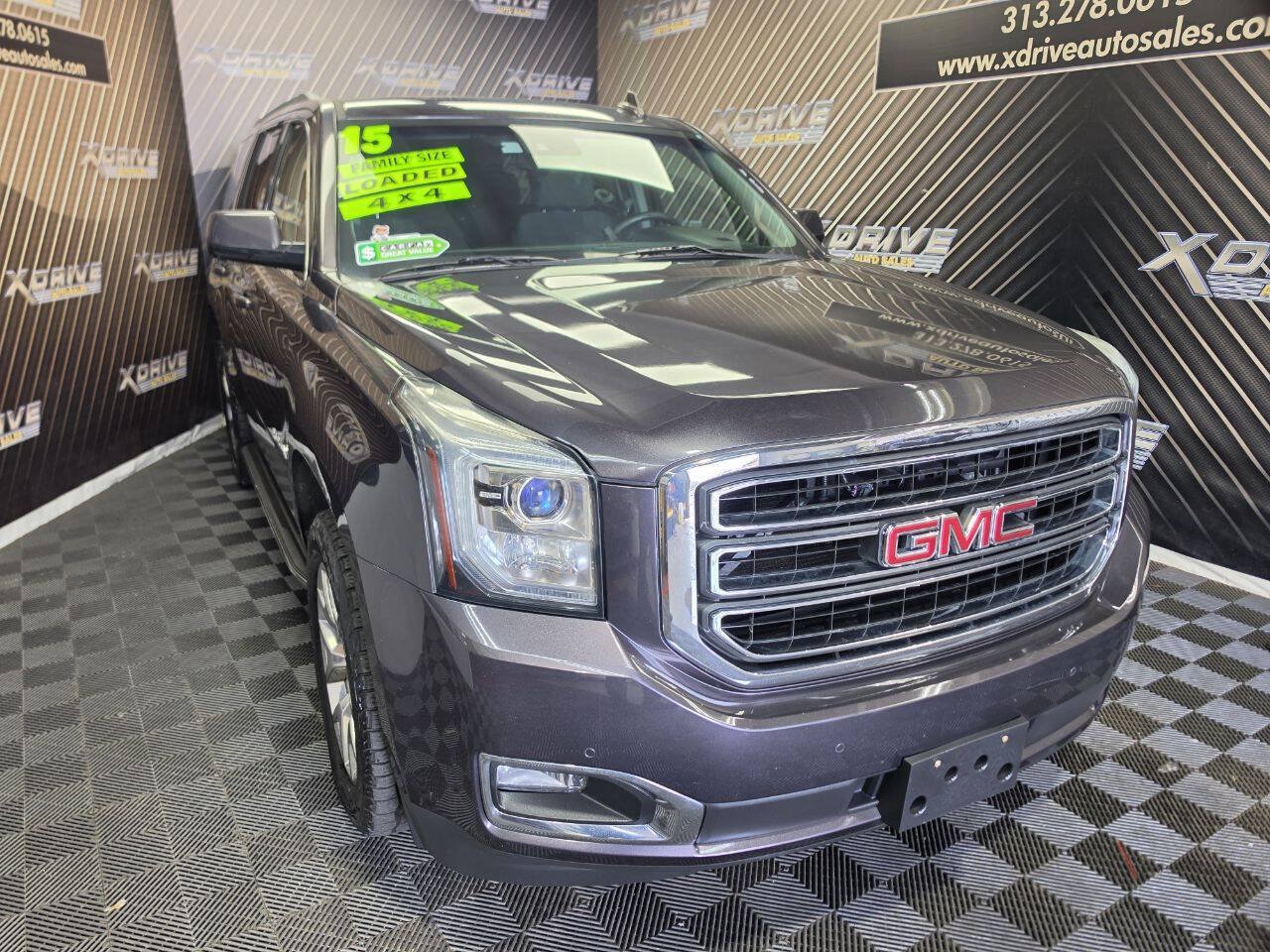 Used 2015 GMC Yukon SLE w/ Convenience Package AWD/4WD image 3
