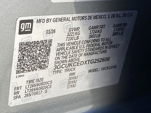 New 2026 Chevrolet Silverado 1500 Custom Trail Boss w/ LPO, Dark Essentials Package image 33