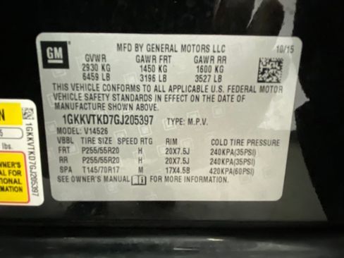 Used 2016 GMC Acadia Denali AWD/4WD image 58
