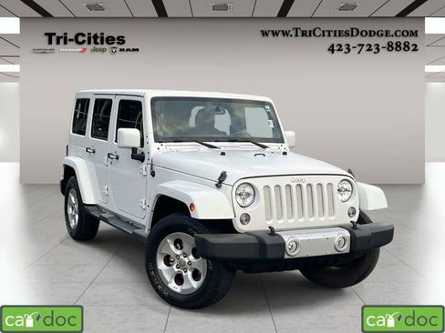 Used 2014 Jeep Wrangler Unlimited Sahara w/ Max Tow Package image 1