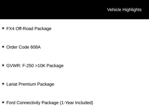 New 2026 Ford F250 Lariat w/ Lariat Premium Package image 7