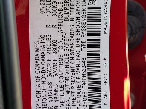 Used 2023 Honda Civic Touring image 40