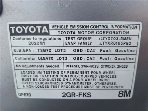 Used 2020 Toyota Tacoma TRD Sport w/ TRD Premium Sport Package image 18