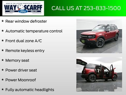 New 2025 Ford Bronco Sport Outer Banks w/ Outer Banks Tech Package+ image 12