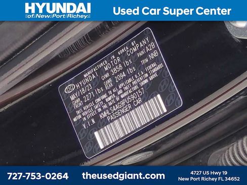 Certified 2023 Hyundai Elantra SEL w/ Convenience Package FWD image 31