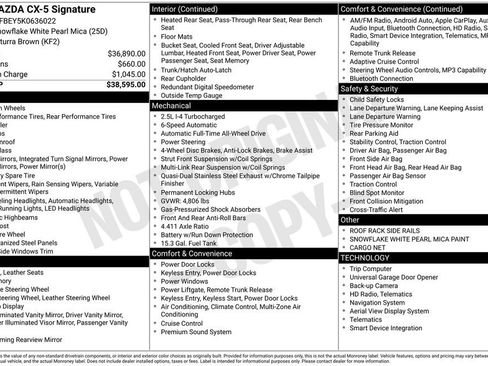 Used 2019 MAZDA CX-5 Signature image 2