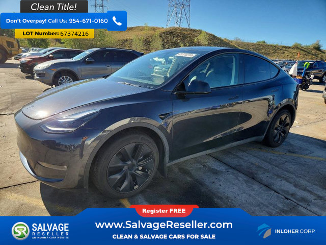 Used 2024 Tesla Model Y Long Range AWD/4WD image 1