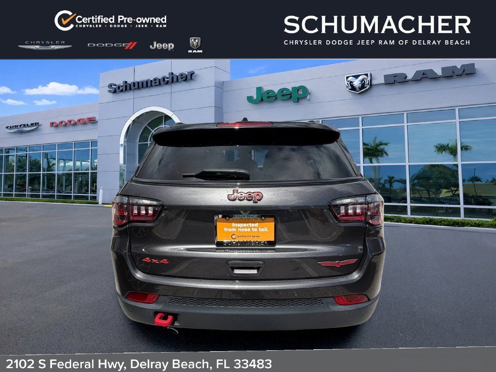 Certified 2023 Jeep Compass Trailhawk AWD/4WD image 6