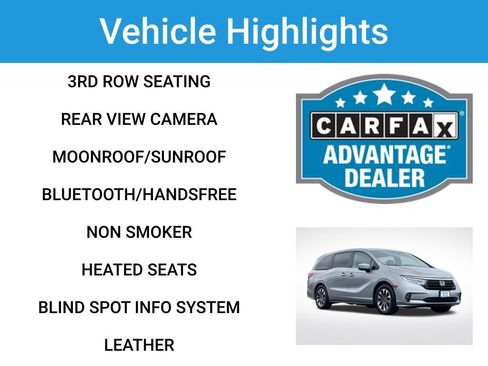 Used 2024 Honda Odyssey EX-L image 2
