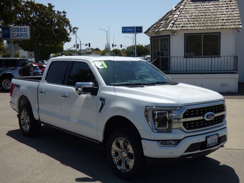 Used 2021 Ford F150 Platinum w/ Equipment Group 701A High AWD/4WD image 1