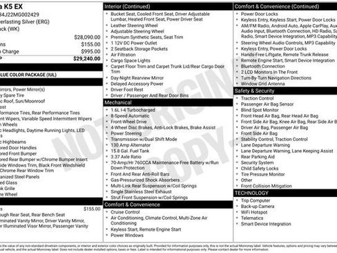 Used 2021 Kia K5 EX image 7