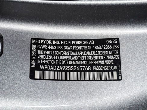 Certified 2025 Porsche 911 Turbo S AWD/4WD image 38