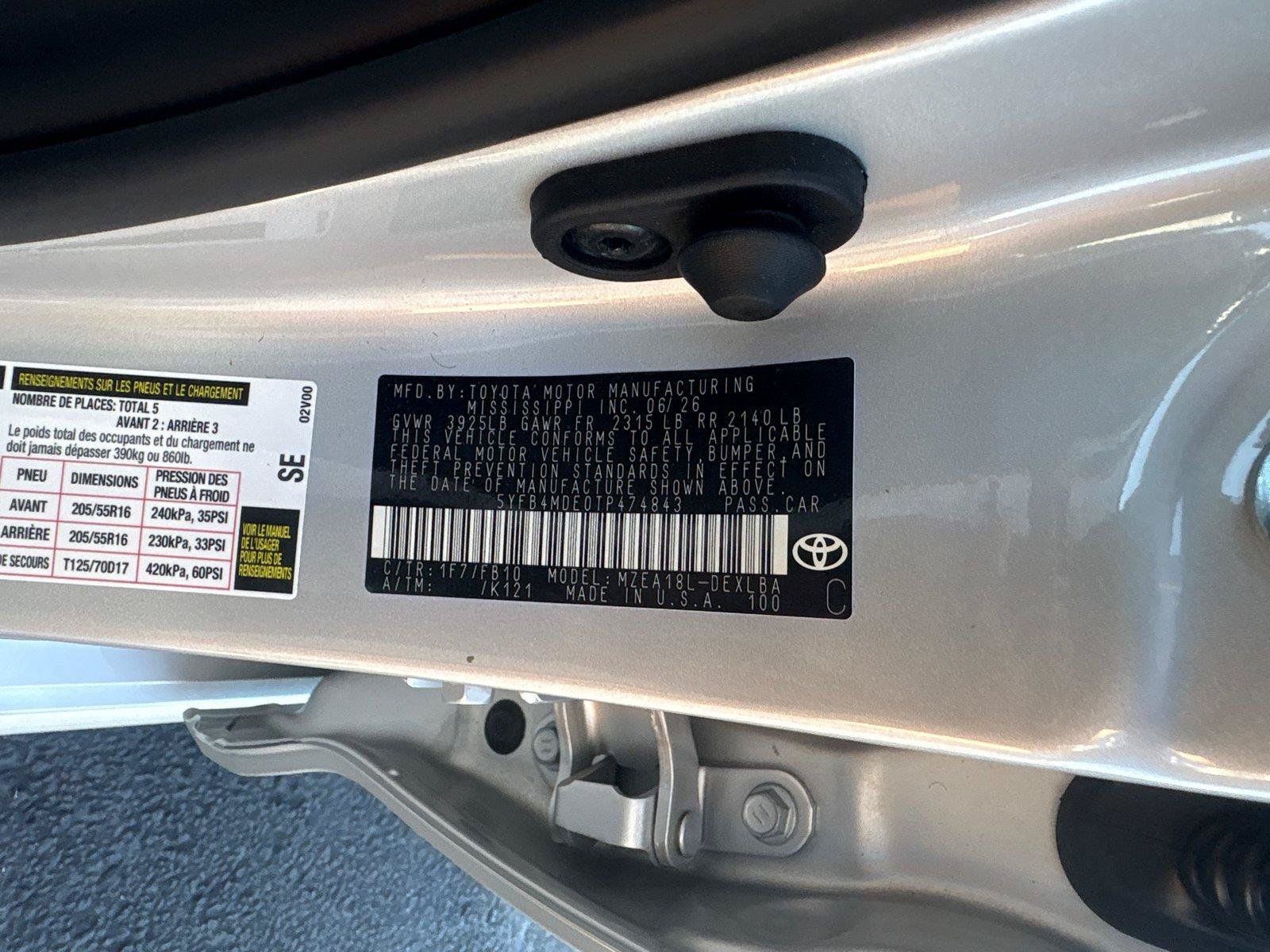 Used 2026 Toyota Corolla LE w/ LE Premium Package FWD image 31