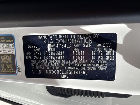 Used 2025 Kia Niro Wind FWD image 42