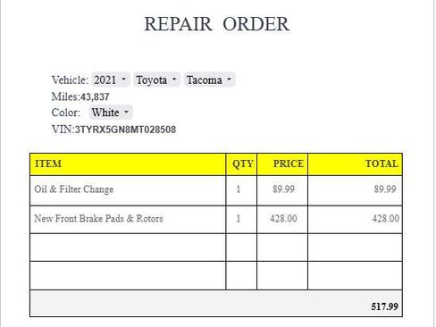 Used 2021 Toyota Tacoma SR image 7