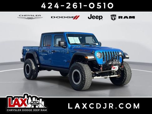 Used 2020 Jeep Gladiator Rubicon w/ Uconnect 4C Nav & Sound Group AWD/4WD image 1