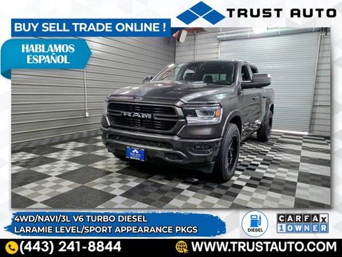Used 2021 RAM 1500 Laramie image 1