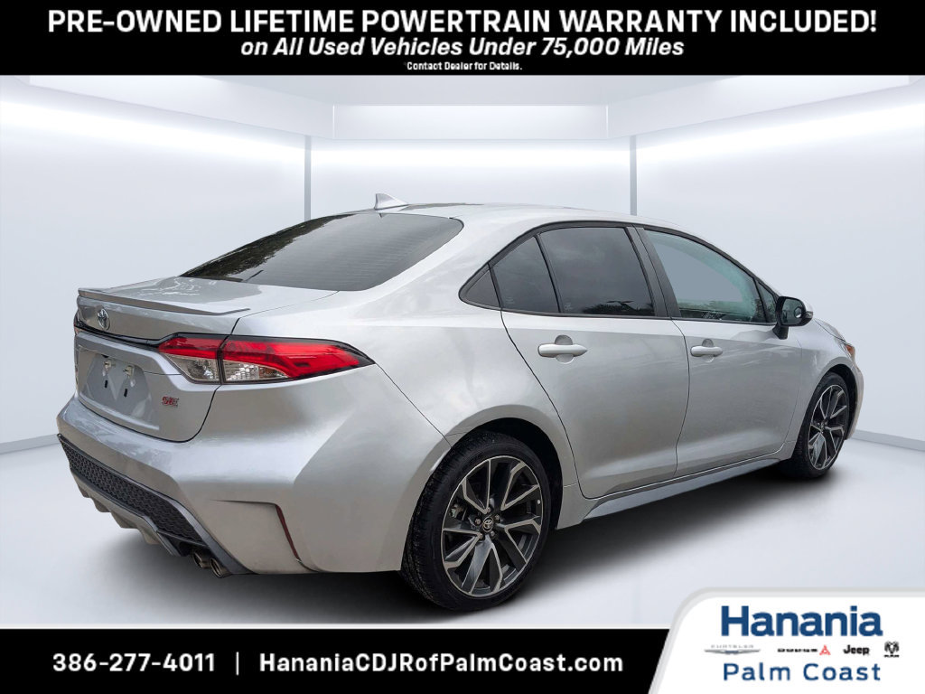 Used 2020 Toyota Corolla SE w/ Carpet Mat Package (TMS) FWD image 3