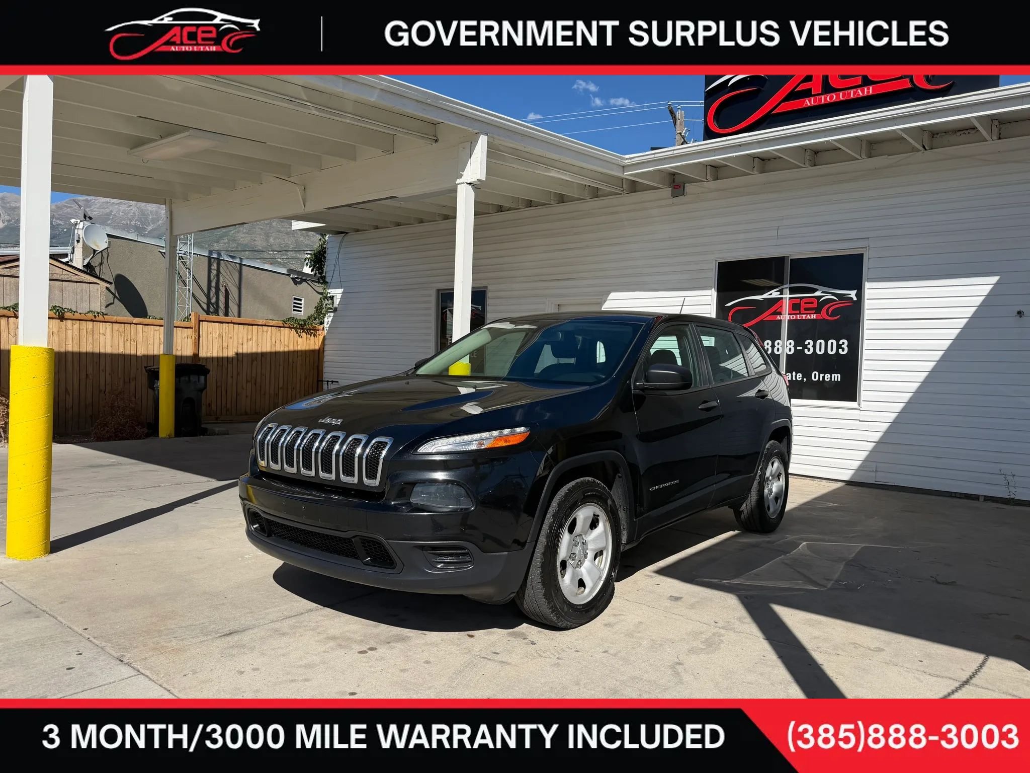 Used 2017 Jeep Cherokee Sport w/ Trailer Tow Group AWD/4WD image 3