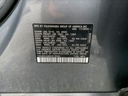 Used 2025 Volkswagen Atlas SE FWD image 31