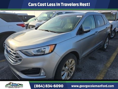 Used 2020 Ford Edge Titanium w/ Cargo Accessory Package image 1