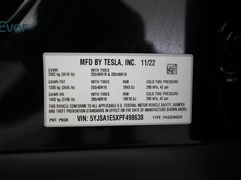 Used 2023 Tesla Model S Standard Range AWD/4WD image 26