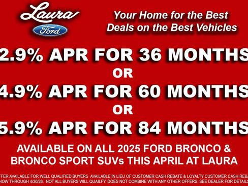 New 2025 Ford Bronco Sport Outer Banks image 4