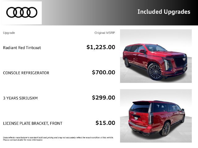 Used 2025 Cadillac Escalade ESV Sport Platinum AWD/4WD image 3