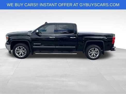 Used 2015 GMC Sierra 1500 SLT w/ SLT Crew Cab Value Package AWD/4WD image 3