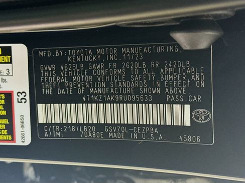 Certified 2024 Toyota Camry XSE FWD image 34