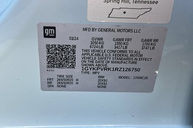 Certified 2024 Cadillac Lyriq Sport w/ LPO, Floor Liner Package RWD image 29