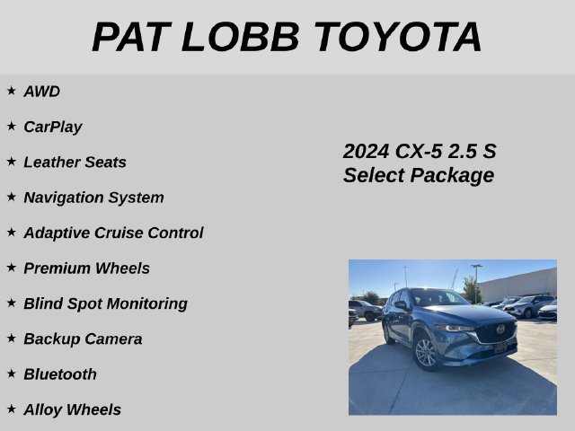 Used 2024 MAZDA CX-5 AWD 2.5 S w/ Select Package image 21