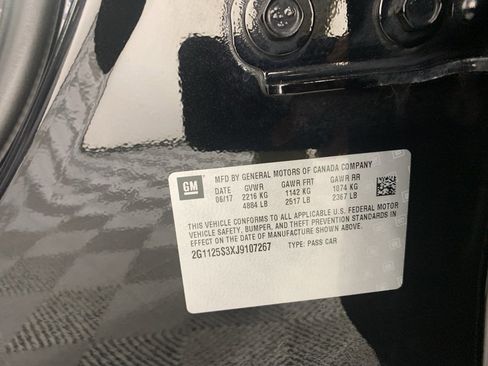 Used 2018 Chevrolet Impala Premier w/ Premier Confidence Package image 13