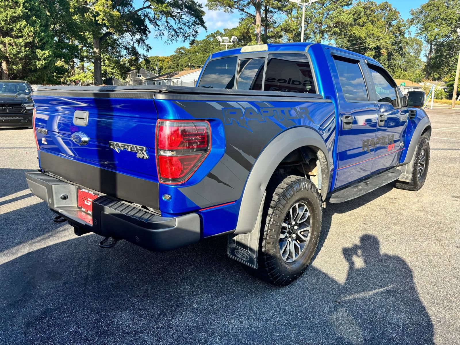 Used 2014 Ford F150 Raptor w/ SVT Exterior Graphics Package AWD/4WD image 3