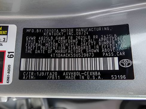 Used 2025 Toyota Camry LE FWD image 26