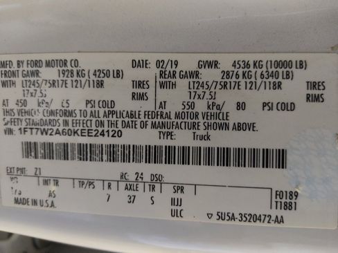 Used 2019 Ford F250 XL w/ Power Equipment Group RWD image 33