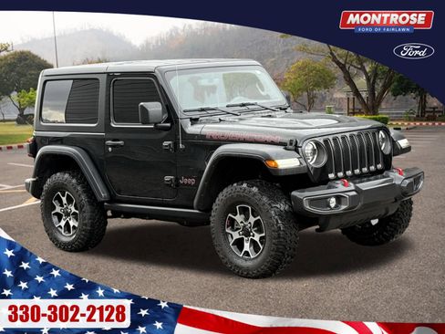 Used 2023 Jeep Wrangler Rubicon w/ LED Lighting Group image 1