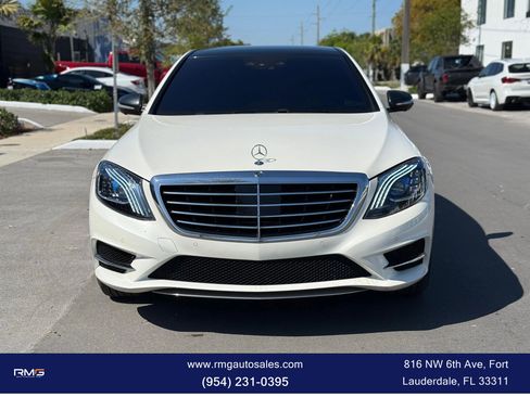 Used 2016 Mercedes-Benz S 550 4MATIC Sedan image 2