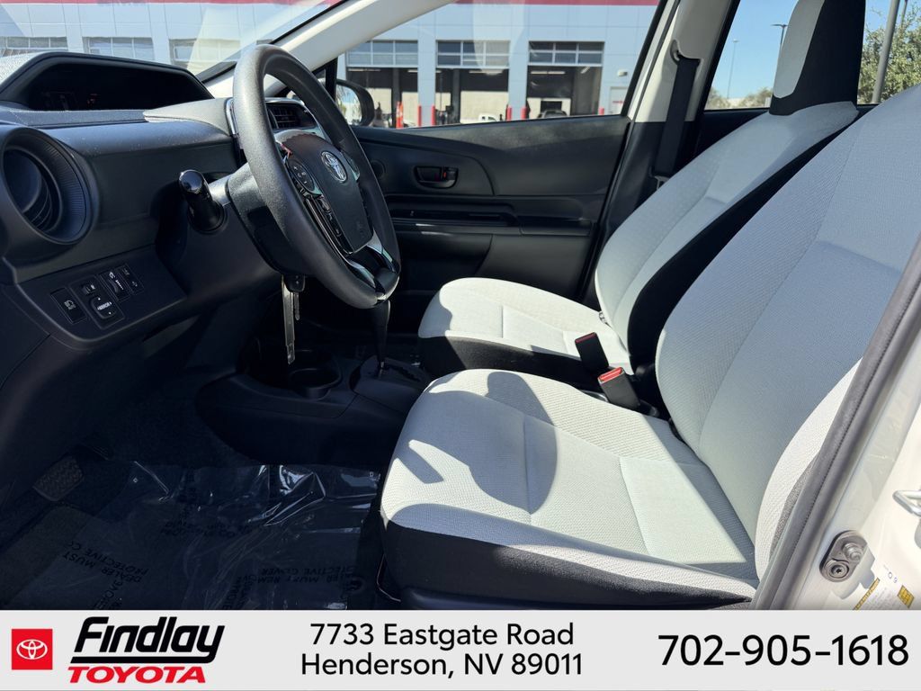 Certified 2018 Toyota Prius C One w/ Carpet Mat Package FWD image 6
