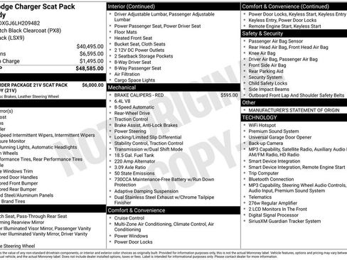 Used 2020 Dodge Charger Scat Pack RWD image 6