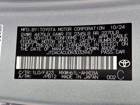 Used 2024 Toyota Prius Prime SE image 27