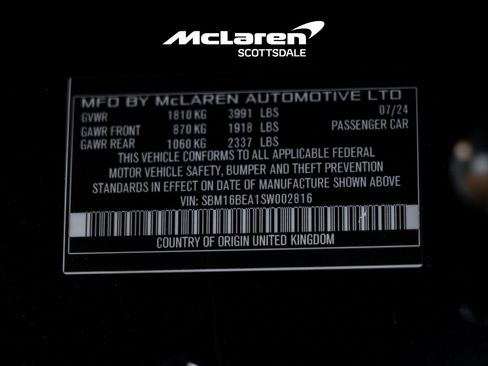 Used 2025 McLaren Artura Spider image 52