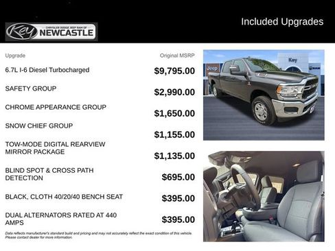 New 2024 RAM 2500 Tradesman w/ Safety Group AWD/4WD image 3